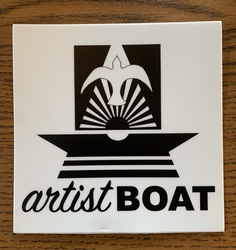 Sticker - Square - Black