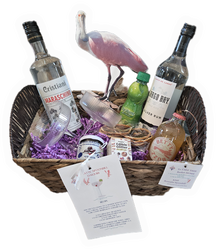 Roseatte Spoonbill Basket
