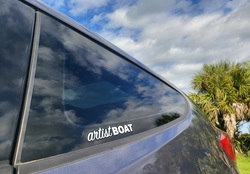 Sticker - Words Only - White